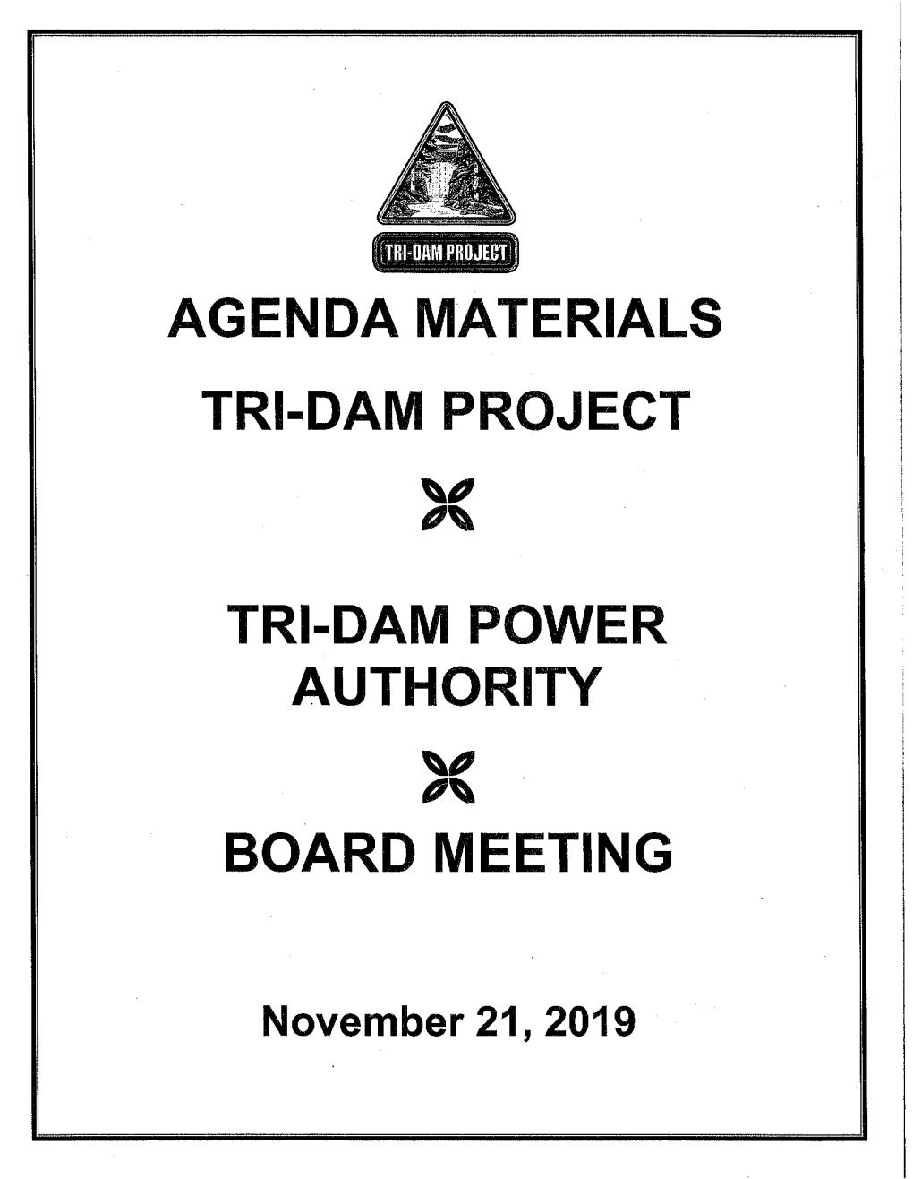 Tri-Dam Project