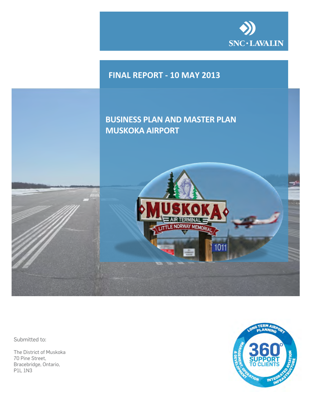 Business Plan and Master Plan Muskoka Airport Final