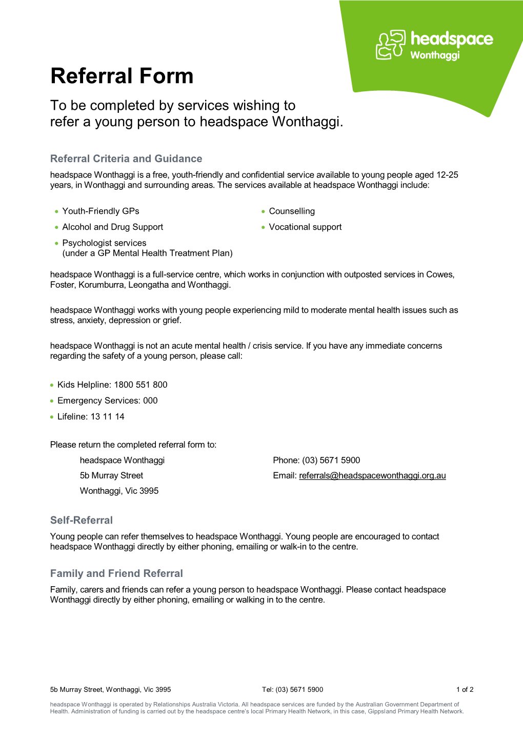 Headspace-Wonthaggi-Referral-Form-June-2021.Pdf
