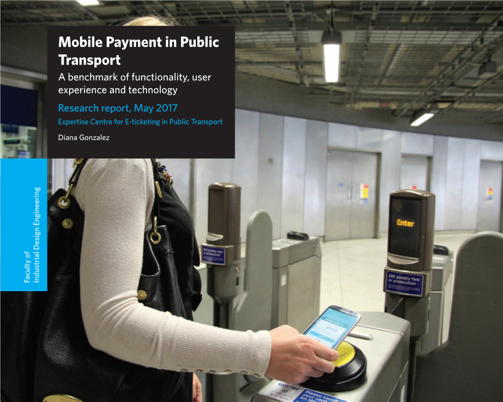 Mobile Payment in Public Transport