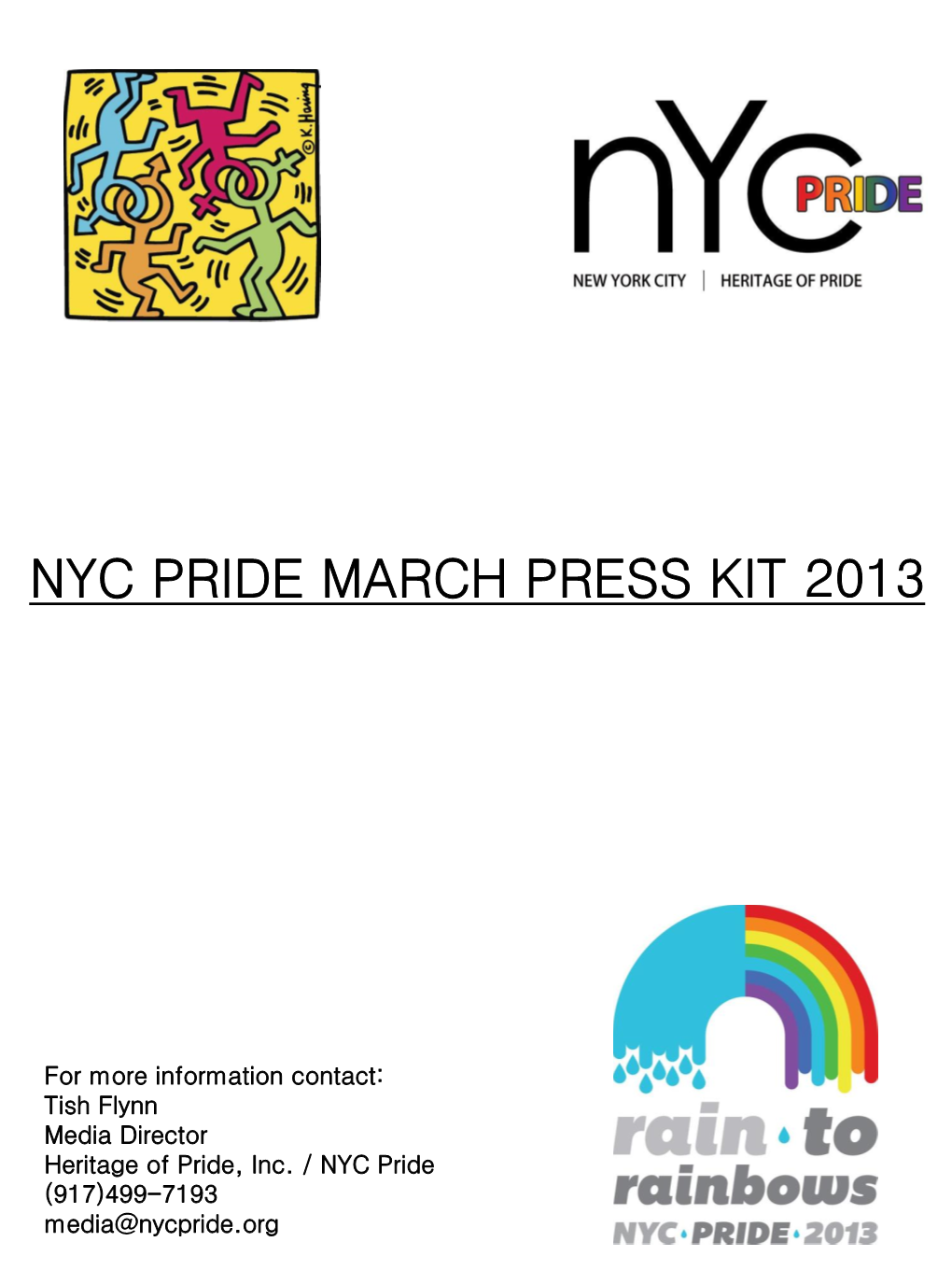 Nyc Pride March Press Kit 2013