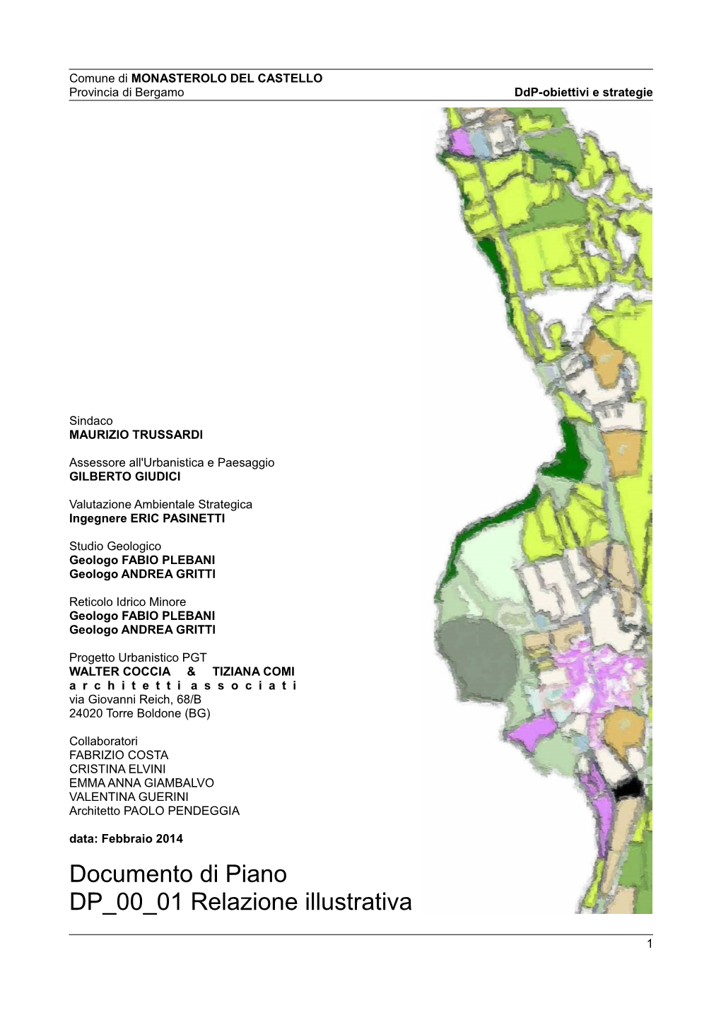 Documento Di Piano DP 00 01 Relazione Illustrativa