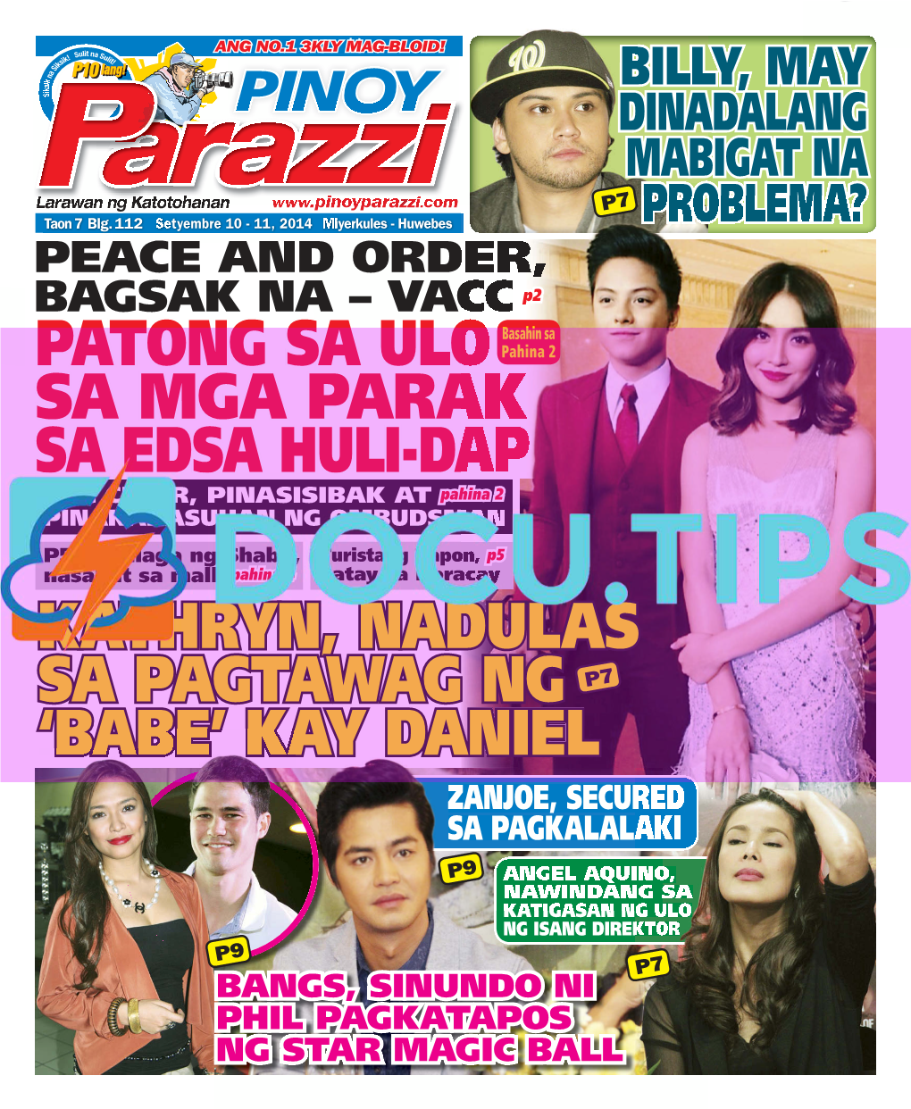 Pinoy Parazzi Vol 7 Issue 112 September 10