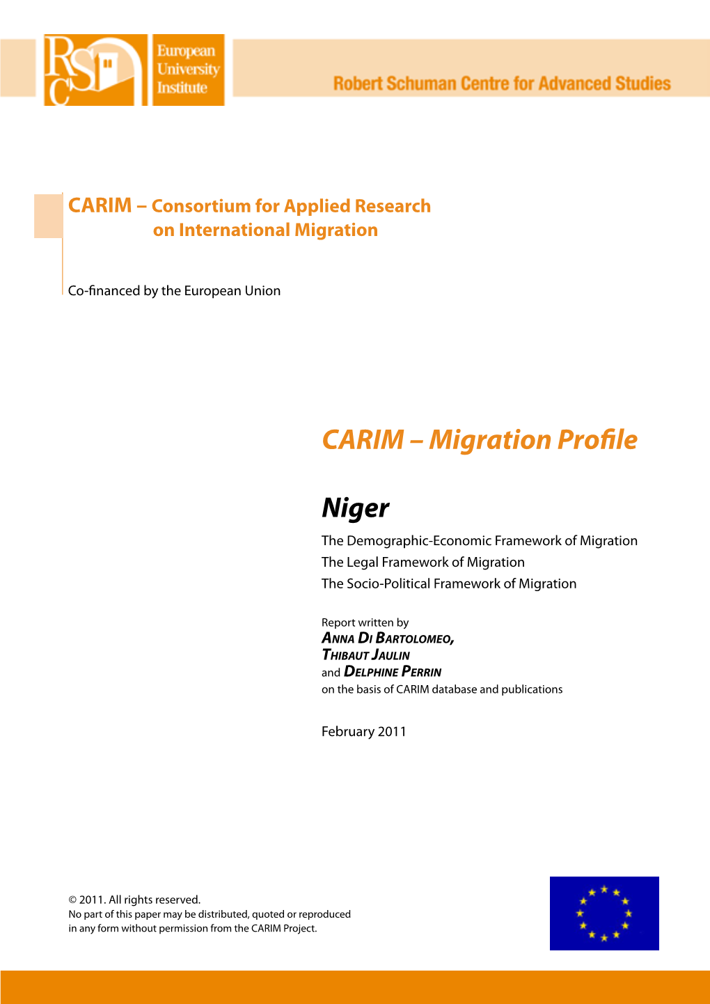 CARIM – Migration Profile