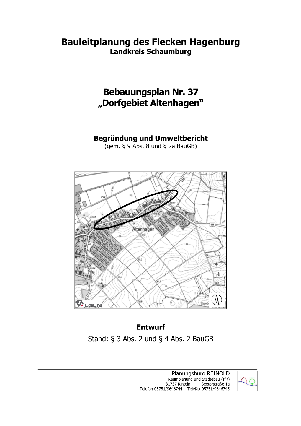 Bauleitplanung Des Flecken Lauenau