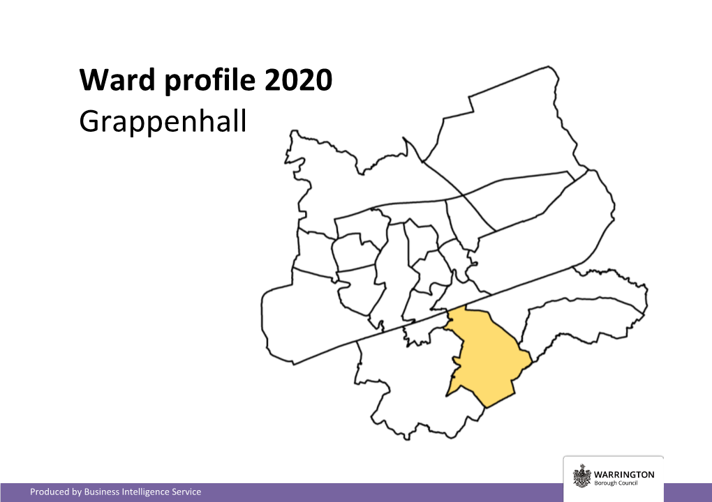 Ward Profile 2020 Grappenhall