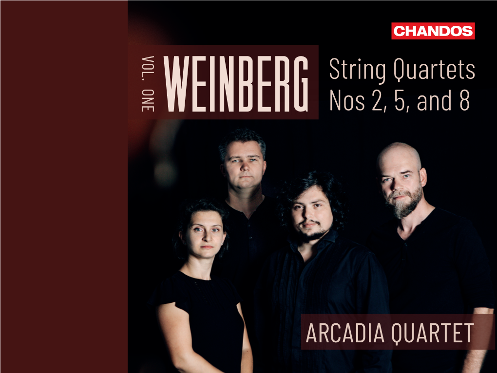 WEINBERG String Quartets Nos 2, 5, and 8