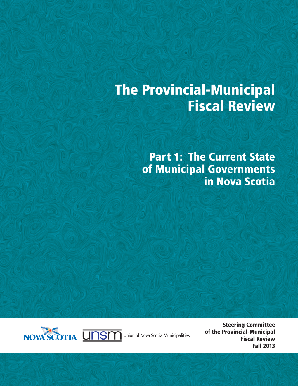 Current State of Municipal Governments in Nova Scotia
