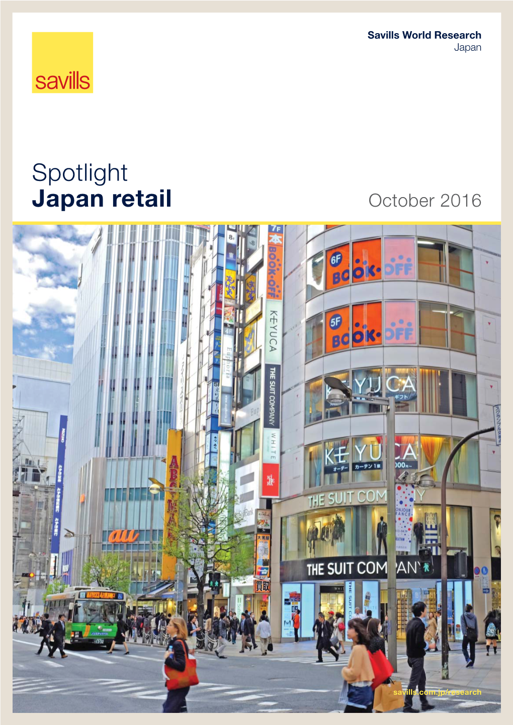 Japan Retail October 2016