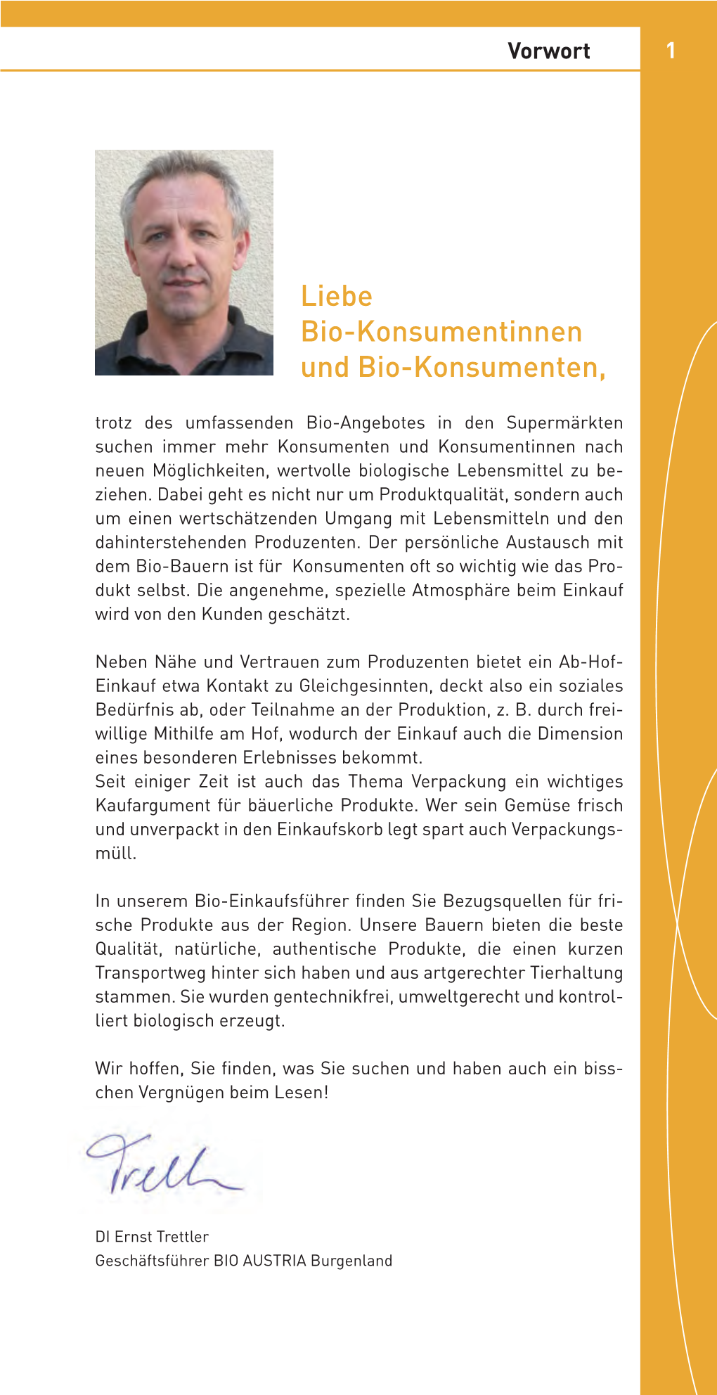 Liebe Bio-Konsumentinnen Und Bio-Konsumenten