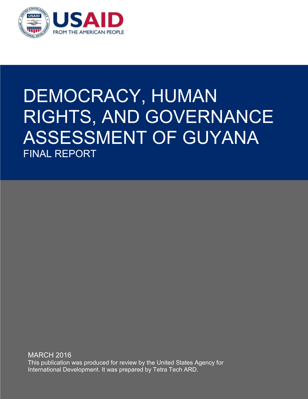 Democracy, Human Rights, and Governance