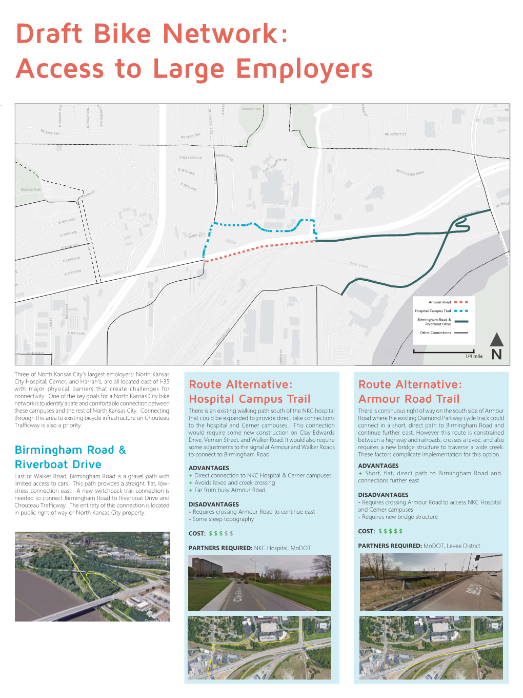 Hospital Campus Trail Route Alternative