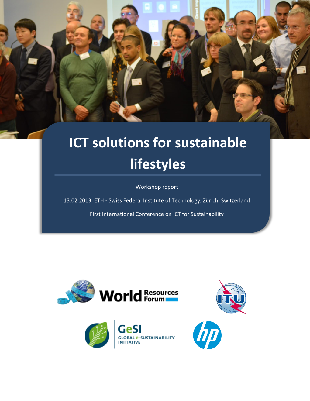 ICT Solutions for Sustainable Lifestyles