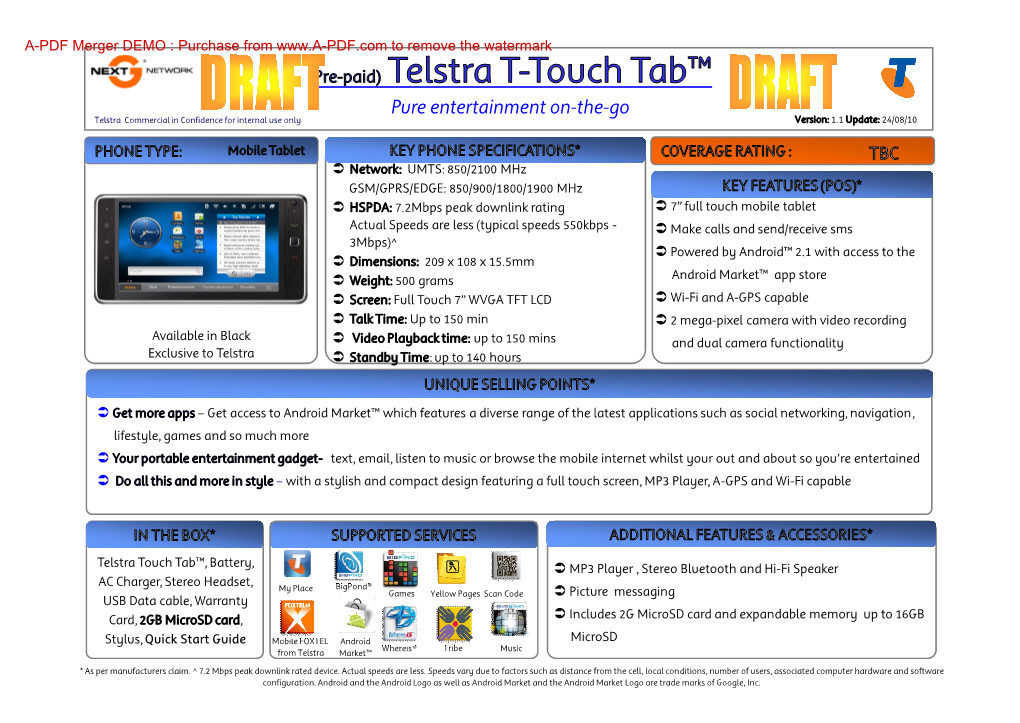 Telstra T-Touch