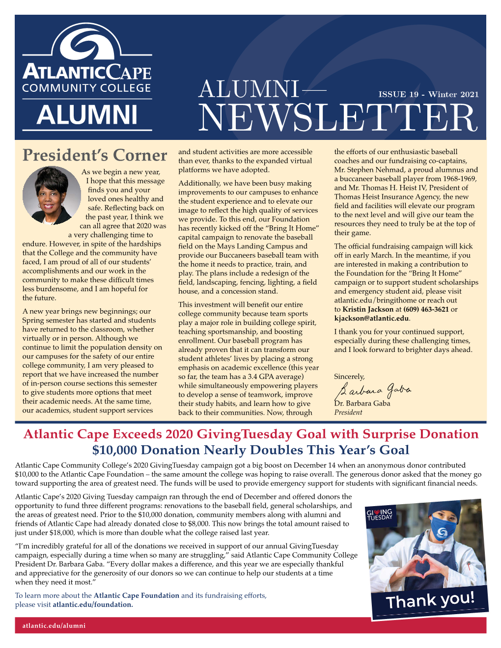 Alumni— Newsletter