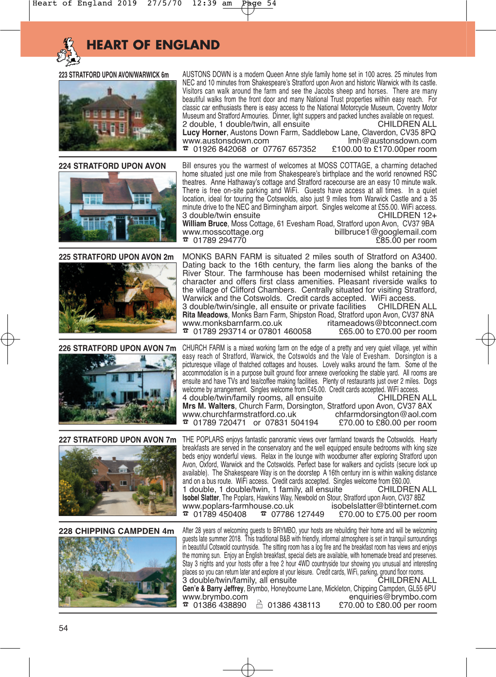 Heart of England 2019 27/5/70 12:39 Am Page 54