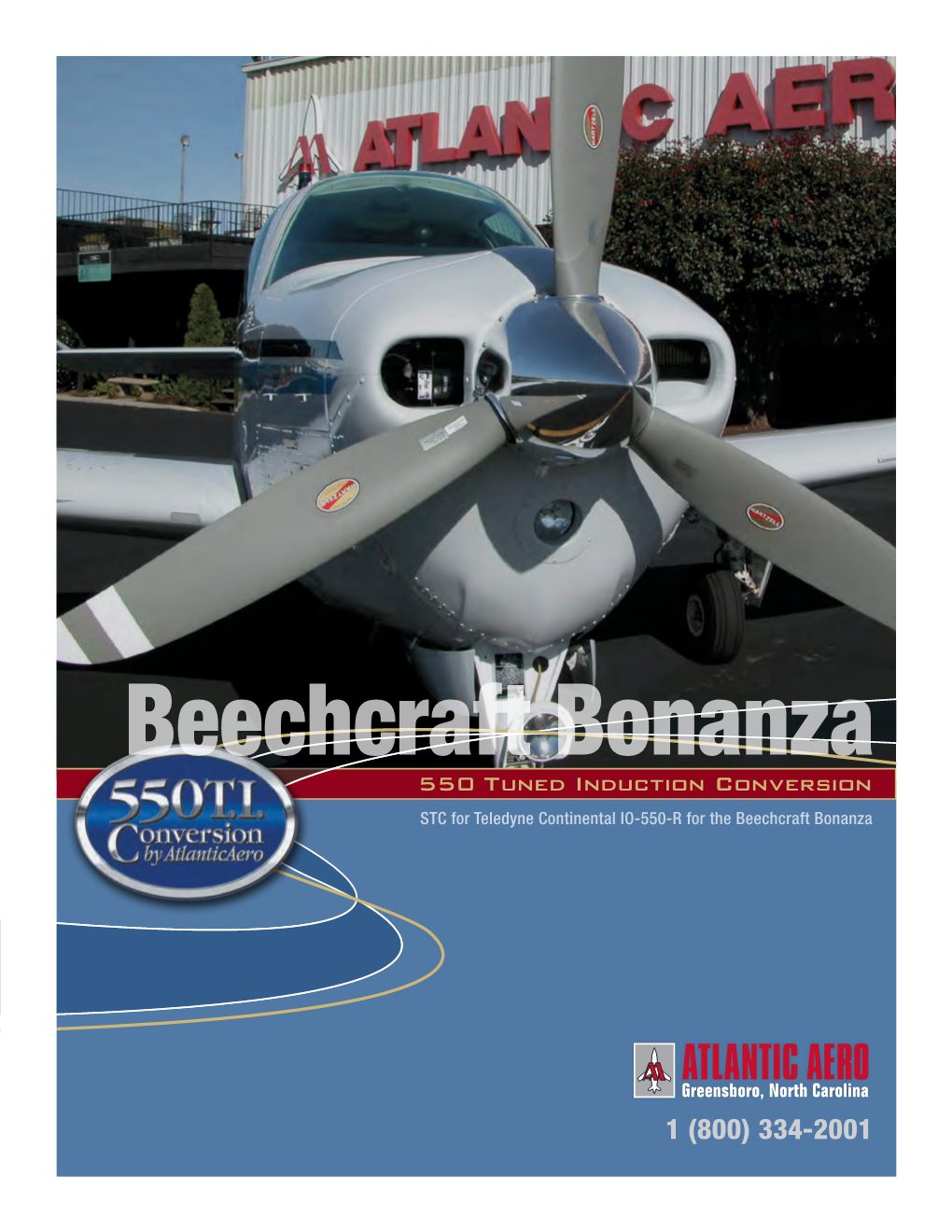 Beechcraft Bonanza 550 Tuned Induction Conversion STC for Teledyne Continental IO-550-R for the Beechcraft Bonanza