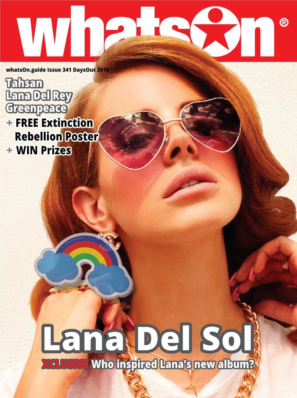 Lana Del Rey Greenpeace + FREE Extinction Rebellion Poster + WIN Prizes