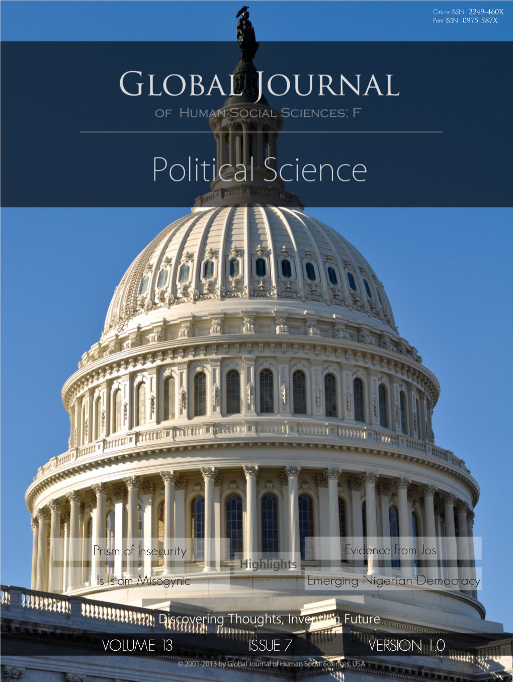 Global Journal of Human Social Science:F Political Science