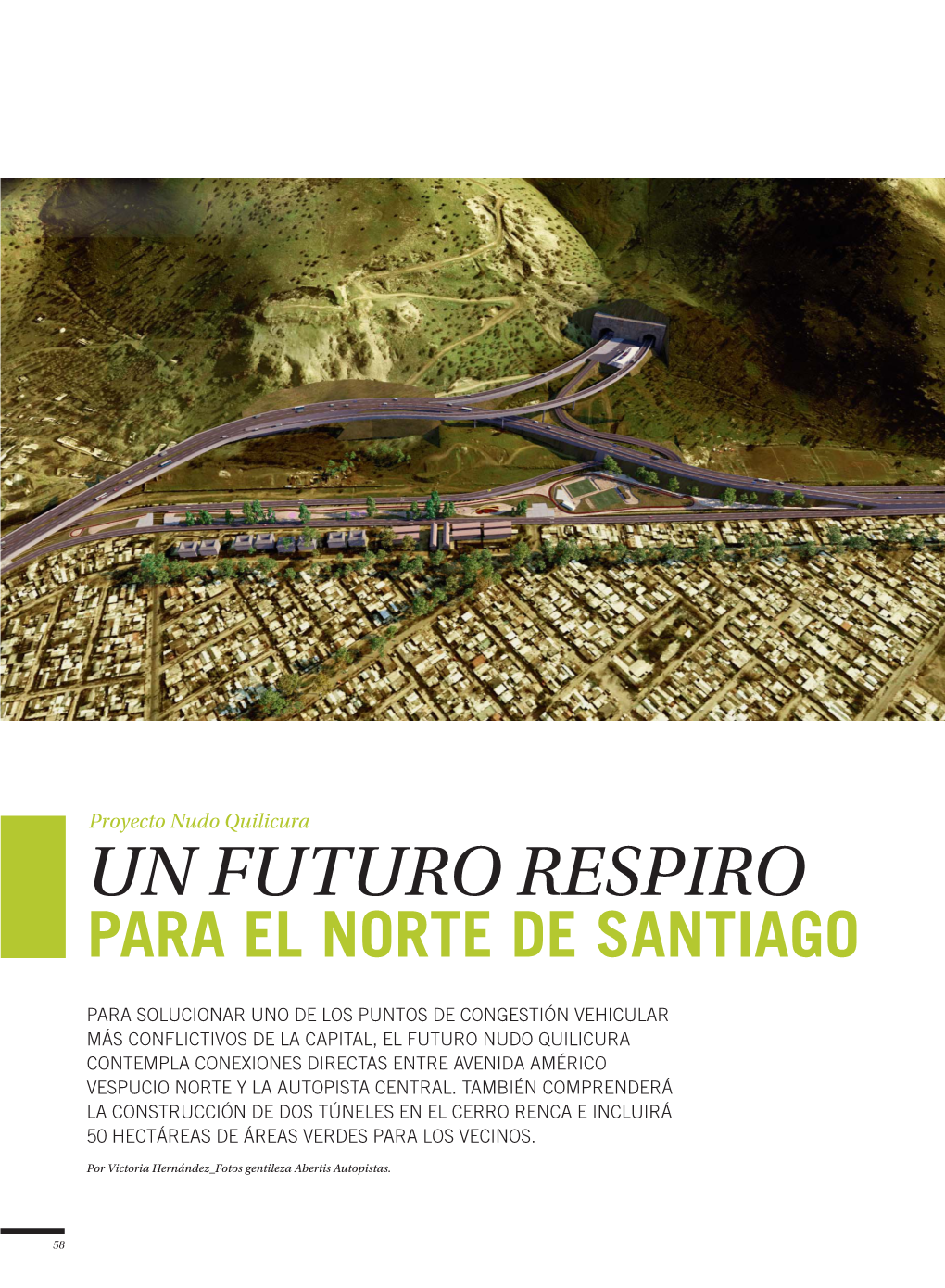 Un Futuro Respiro Para El Norte De Santiago