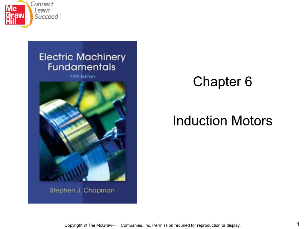 Chapter 6 Induction Motors