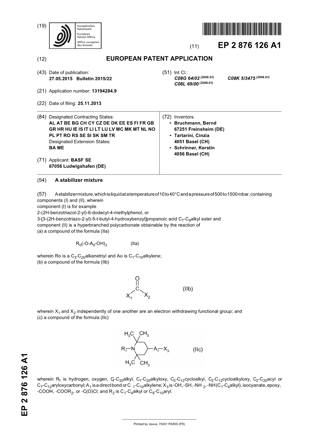 A Stabilizer Mixture