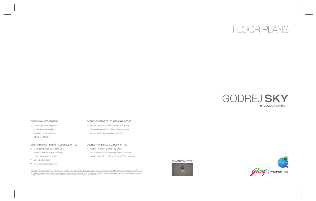 Sky Floor Plans Booklet Final