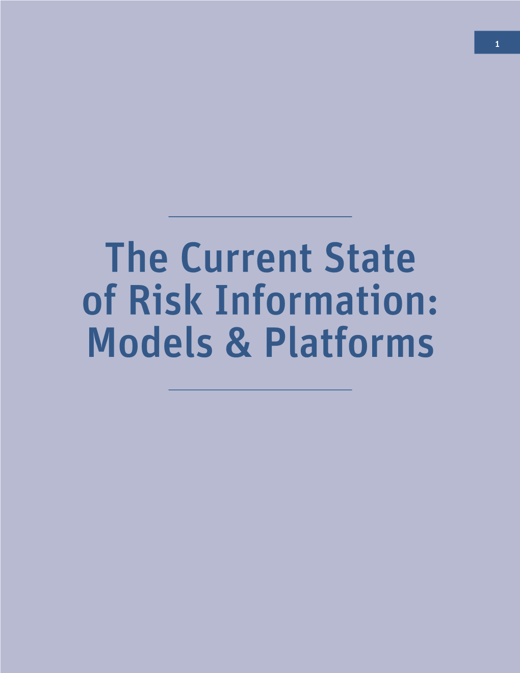 Models & Platforms