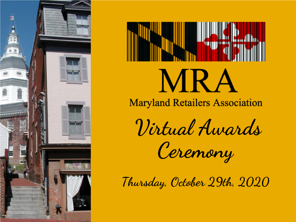 Virtual Awards Ceremony