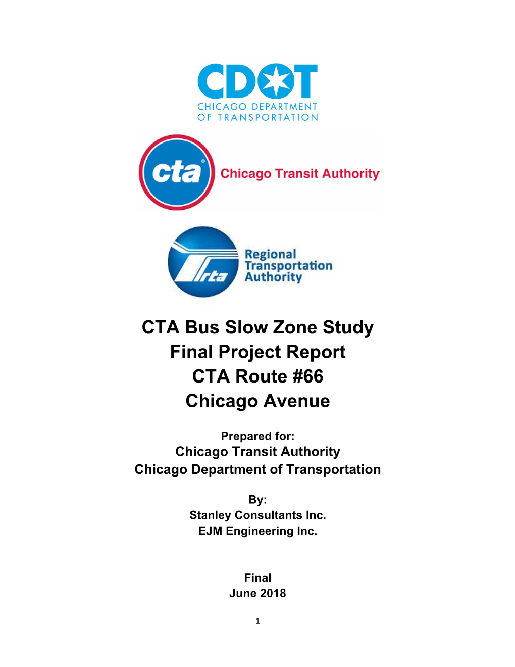 CTA Bus Corridor Slow Zone Improvement Initiatives