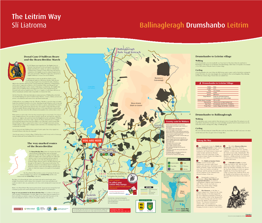 BBW Drumshanbo Map 2021