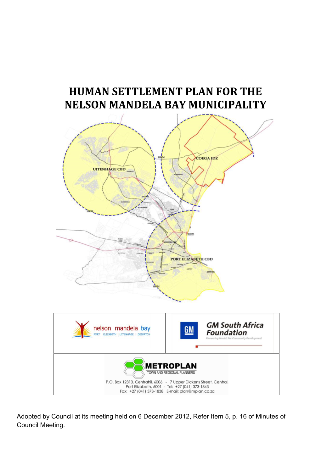 Por11004-Human Settlement Plan Rev0.5__Final Draft