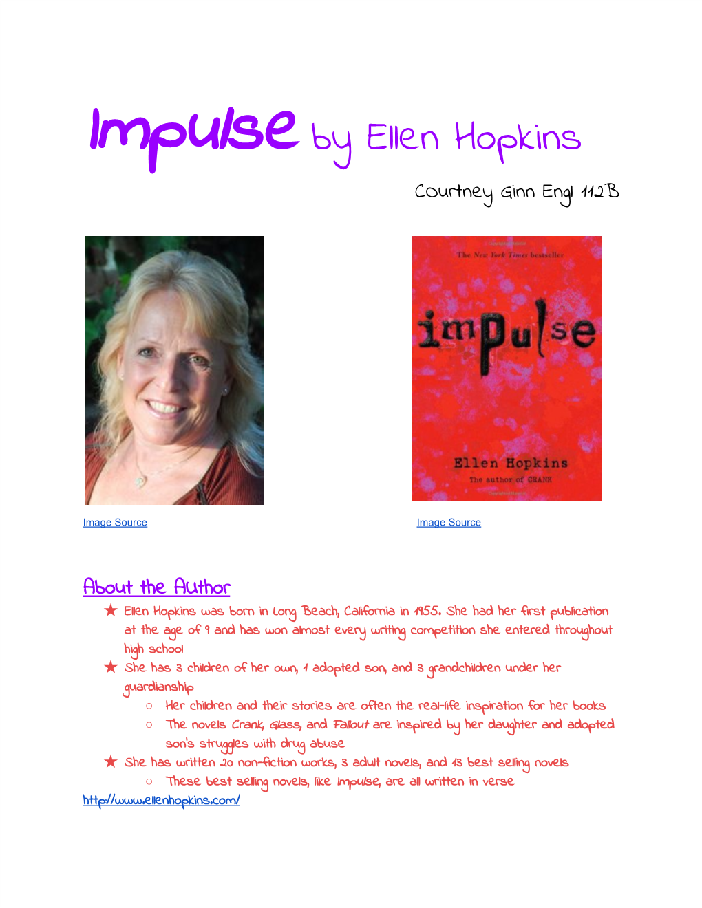 Impulse​ ​By Ellen Hopkins