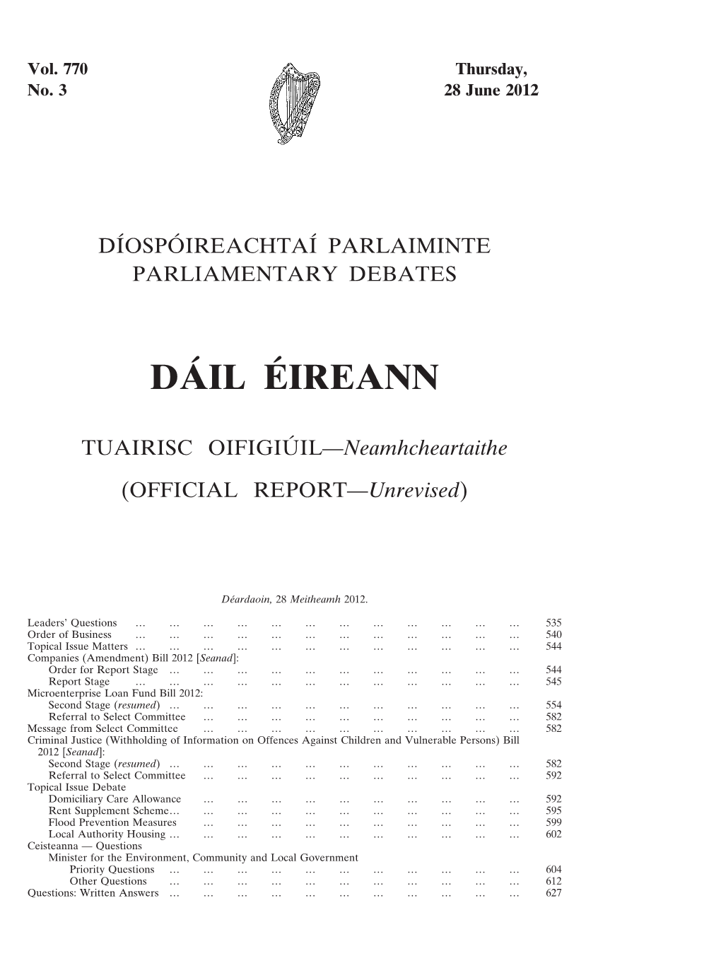 Dáil Éireann