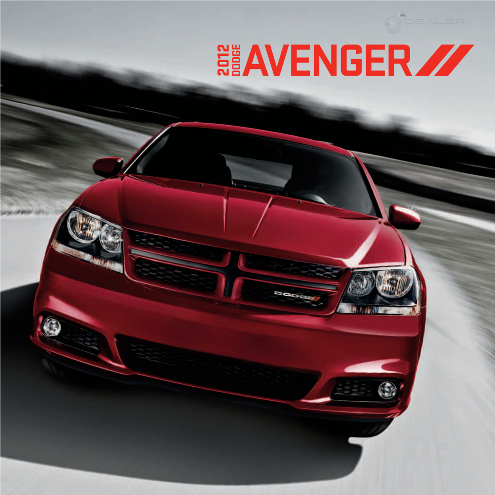 2012 Dodge Avenger Brochure