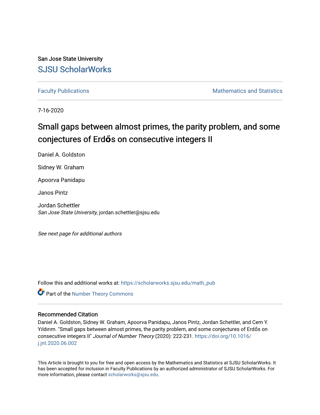 Small Gaps Between Almost Primes, the Parity Problem, and Some Conjectures of Erdős on Consecutive Integers II