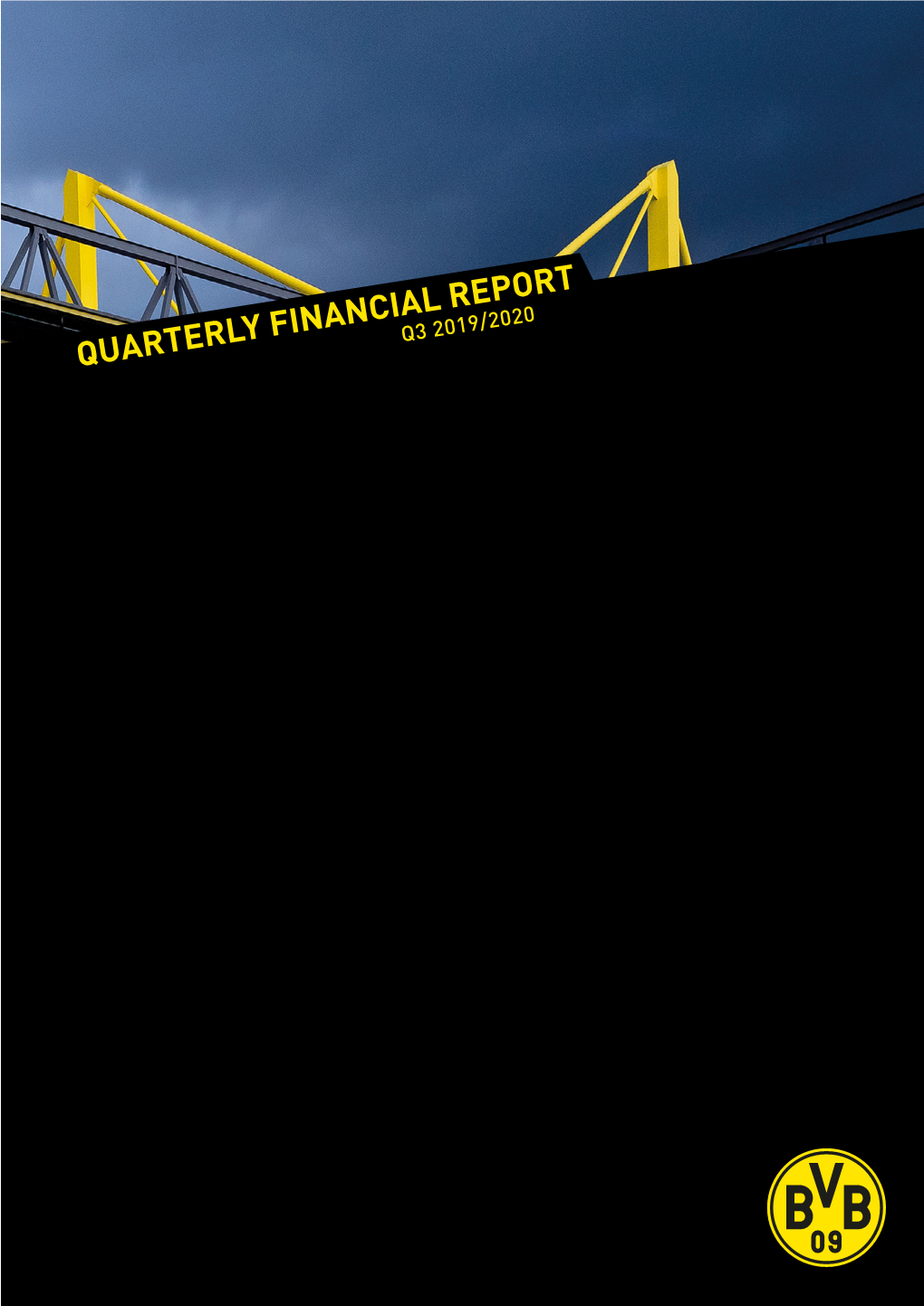 Bvb Quarterly Financial Report Q3 2019/2020