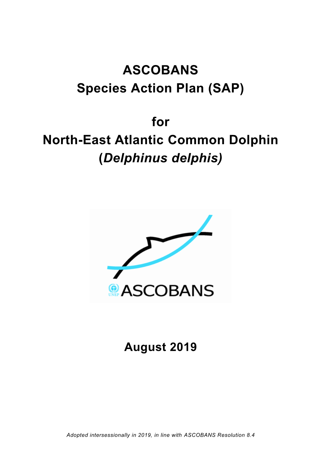 For North-East Atlantic Common Dolphin (Delphinus Delphis)