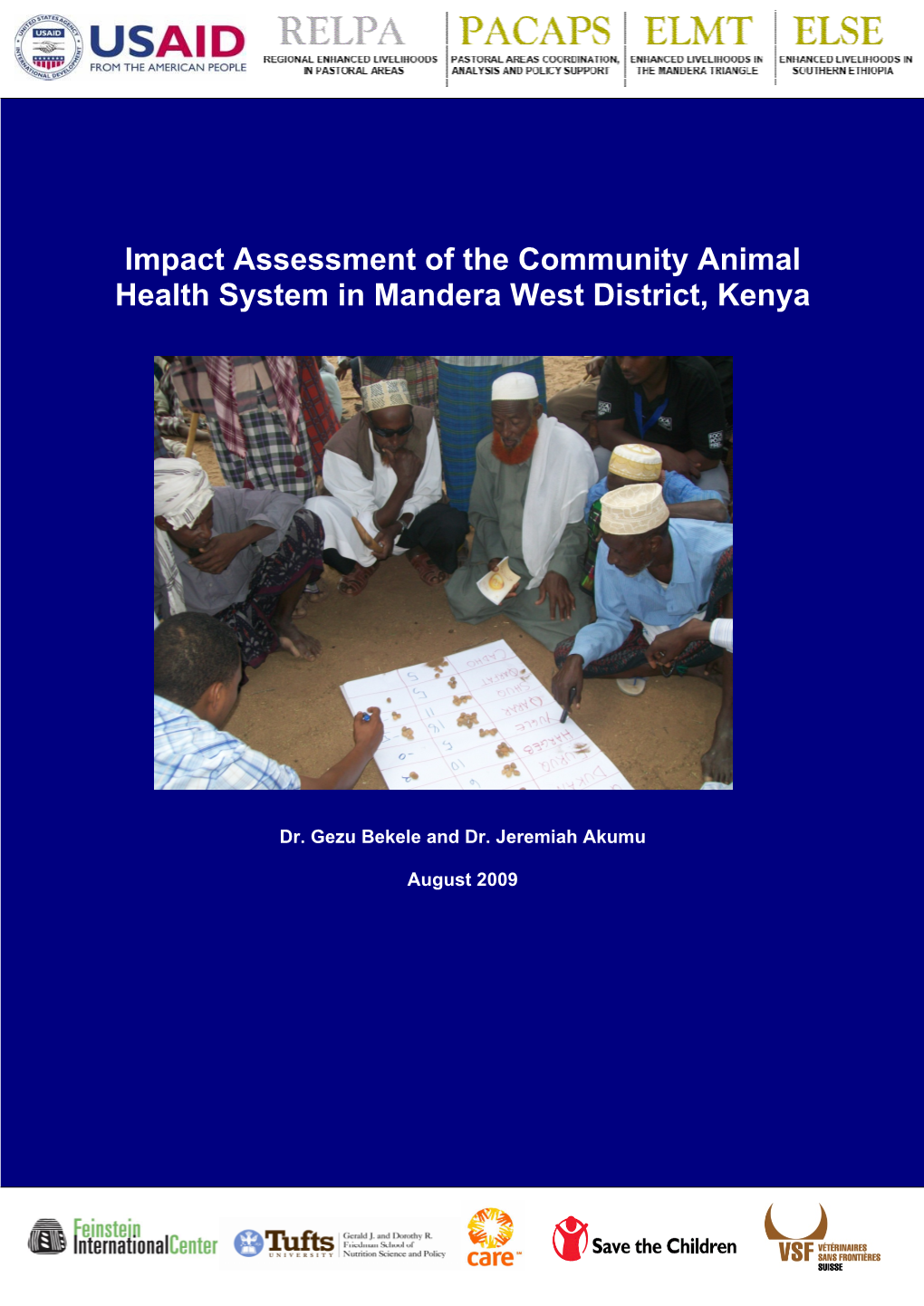 Impact Assessment of the Community Animal Health System in Mandera West District, Kenya