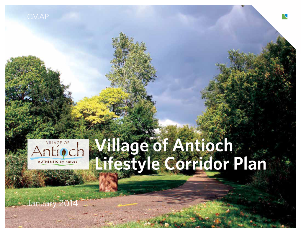 Village of Antioch Lifestyle Corridor Plan
