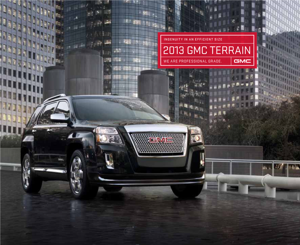 2013 GMC Terrain We Are Professional Grade