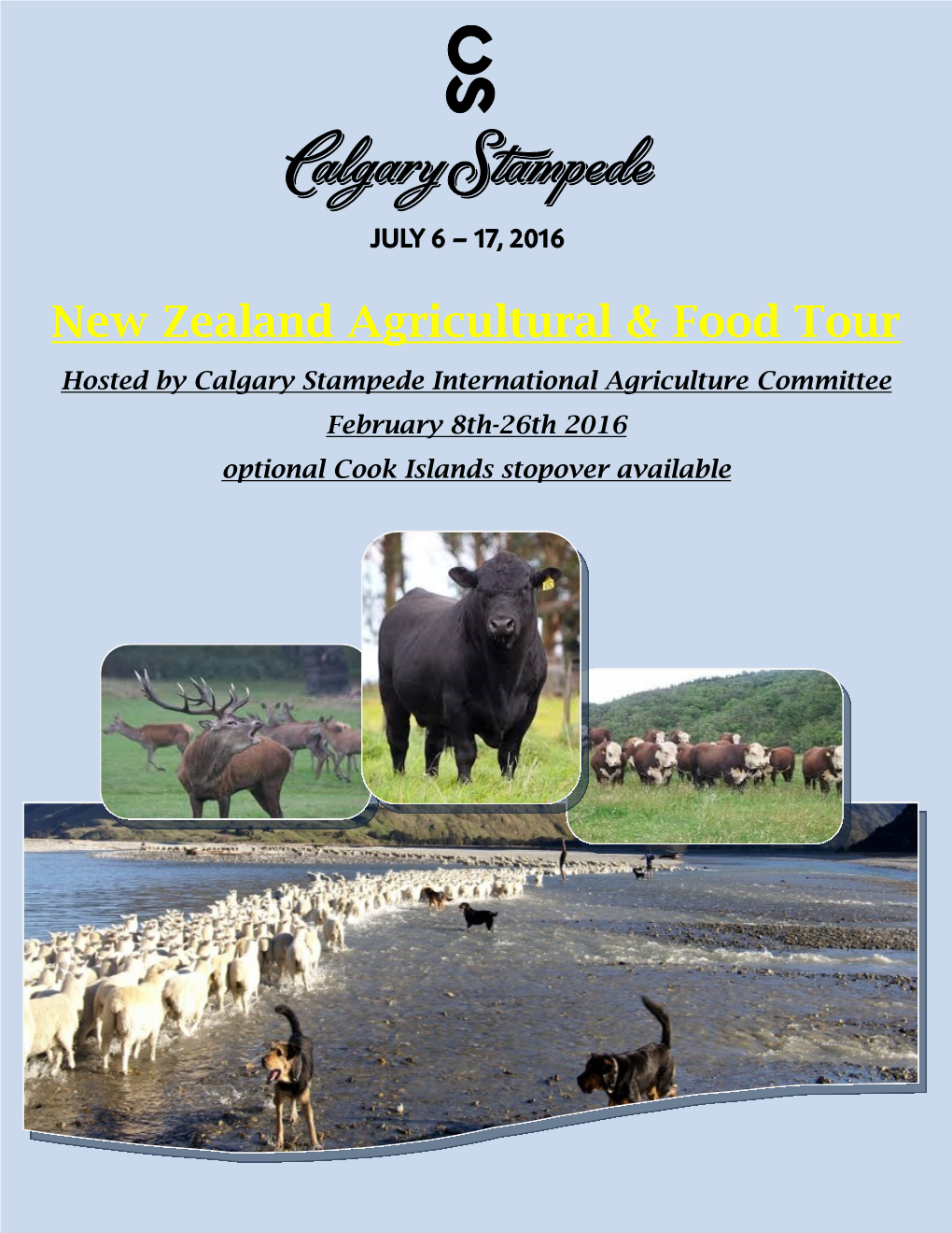 New Zealand Agricultural & Food Tour