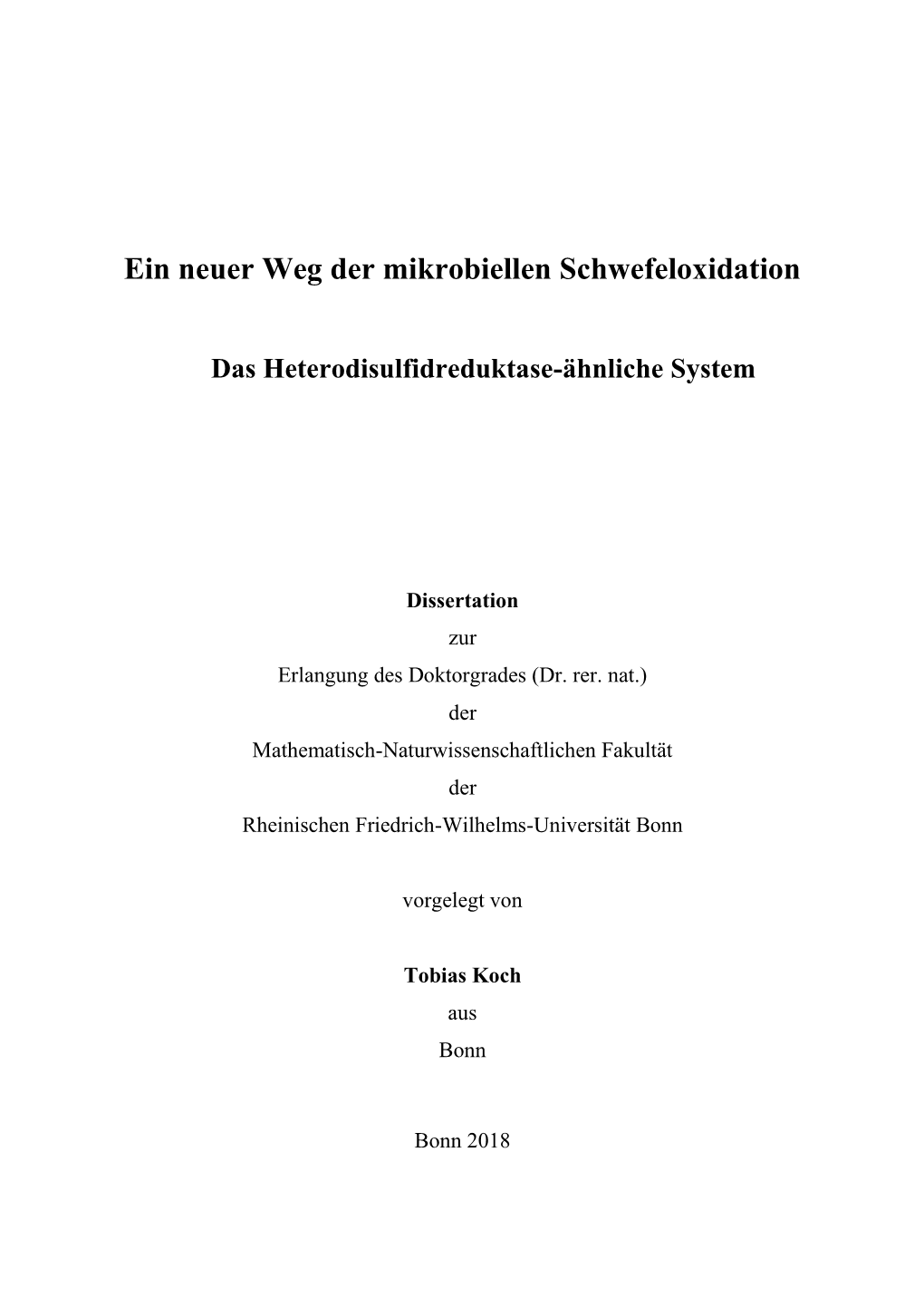 Das Heterodisulfidreduktase-Ähnliche System