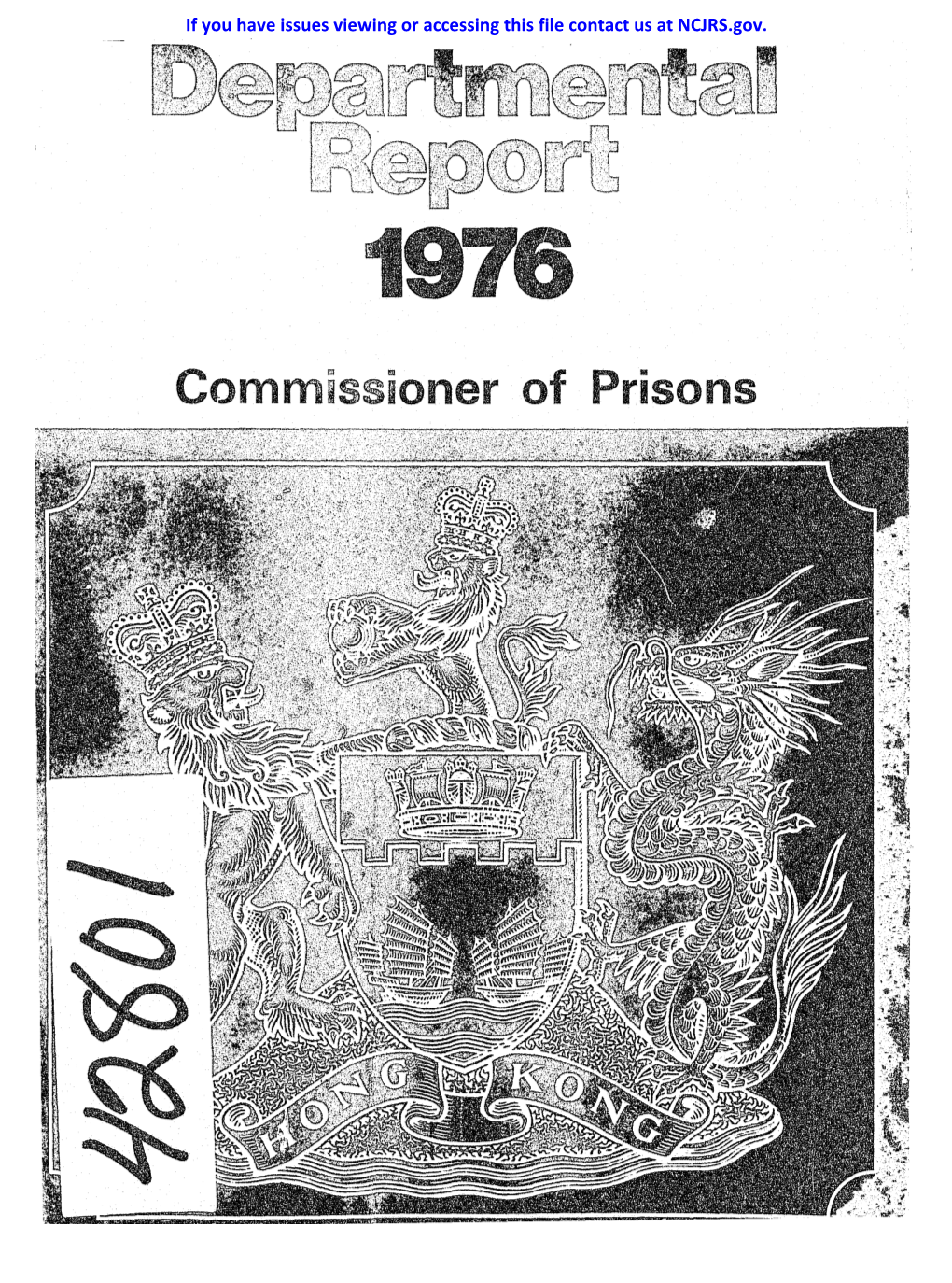 Commissioner of Prisons