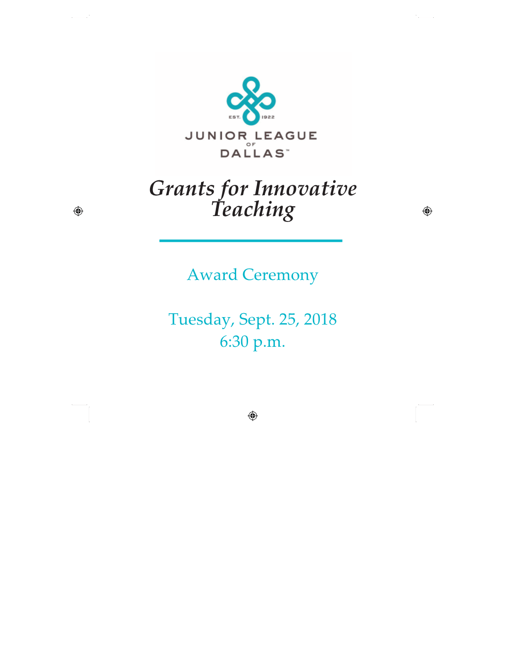 Grants for Innovative Teaching