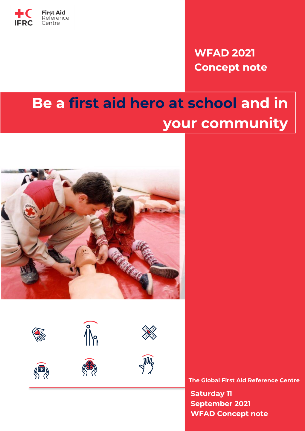 Be a First Aid Hero at School and in Your Community