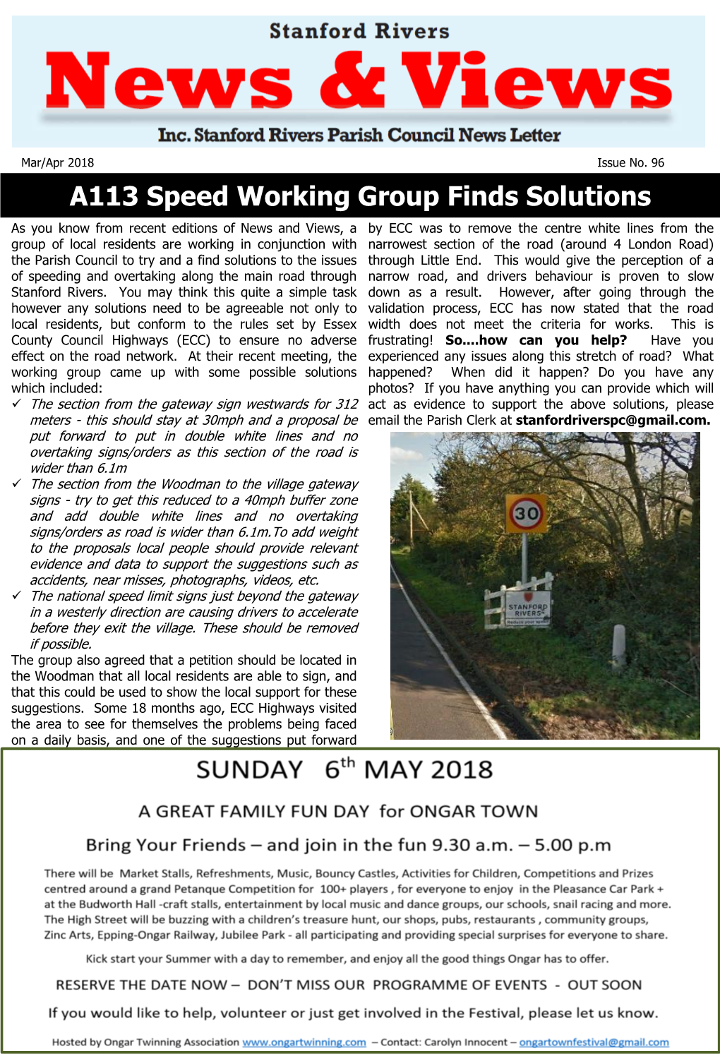A113 Speed Working Group Finds Solutions