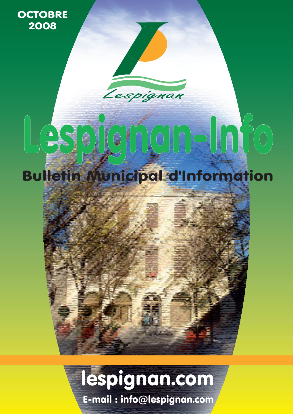 Brochure Lespignan Octobre 2008