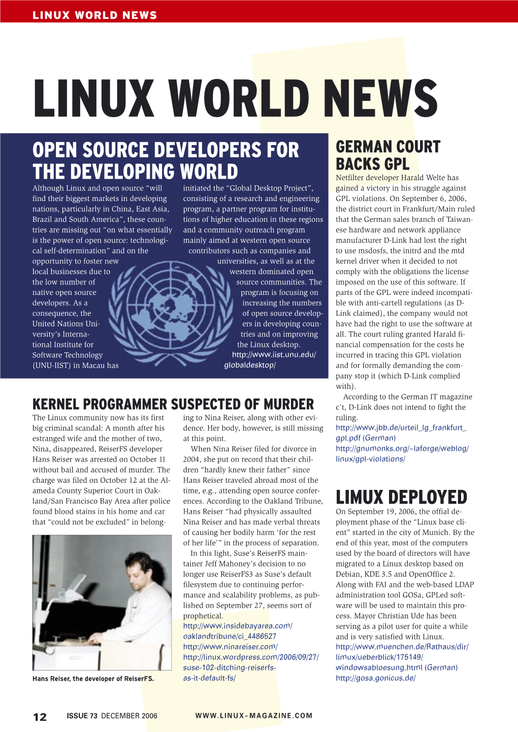 Linux World News