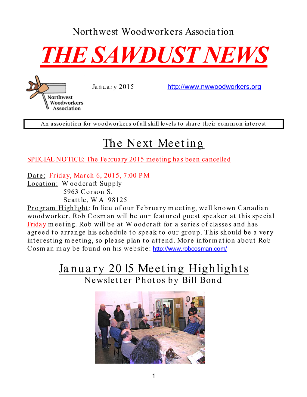 The Sawdust News
